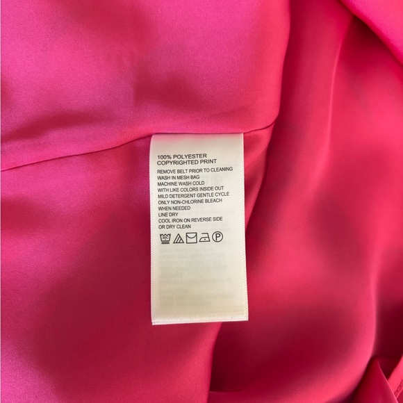 Women’s ~Tommy Bahama ~Hot Pink Tropical Maxi Dress with Teal Accents! 💕 - Picture 11 of 14